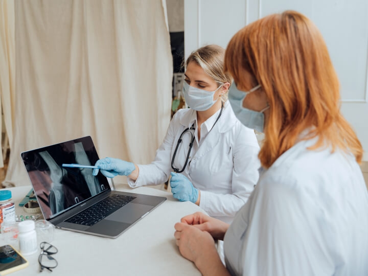 Provider discussing personalized treatment plan with patient